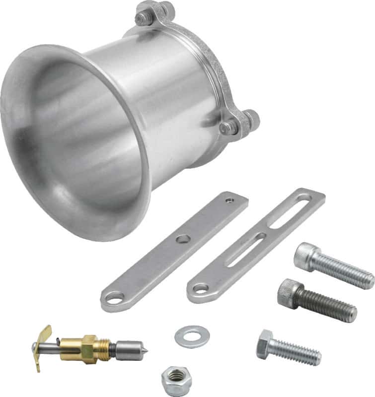 S&S Cycle — S&S Cycle 2.5in Air Horn Coversion Kit for Super E/G Carburetors - view 2
