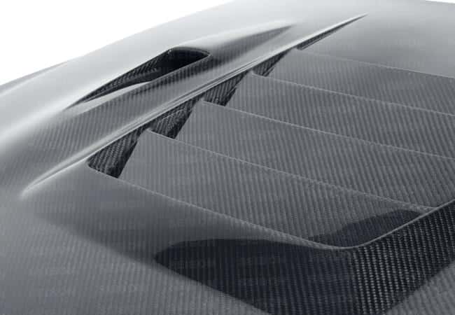 Seibon — Seibon 09-12 Nissan GTR R35 DS-Style Carbon Fiber Hood - view 8