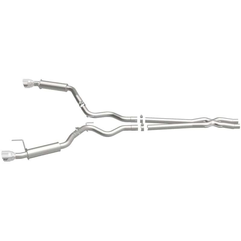 Magnaflow — MagnaFlow Cat Back, SS, 2.5in, Competition, Dual Split Polished 4.5in Tips 2015 Ford Mustang V6 3.7L
Cat-Back - view 32
