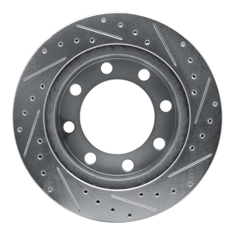 R1 Concepts — R1 89-93 Dodge W350 Front Left Drilled & Slotted Silver Brake Rotor
R1 Brake Rotor Drill - view 5