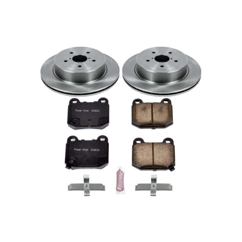 PowerStop — Power Stop 05-07 Subaru Impreza Rear Autospecialty Brake Kit - view 1