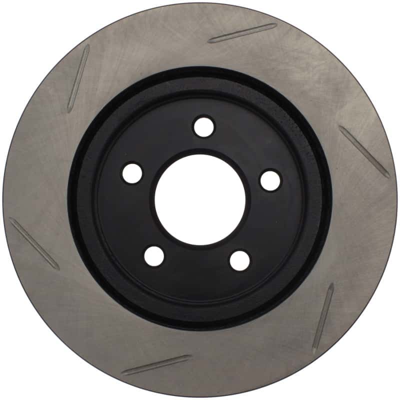 Stoptech — StopTech Power Slot 05-10 Mustang V6/4.0L / GT V8-4.6L Rear Left Slotted Rotor
Sport Slotted Rotor
Disc Brake Rotor - view 2