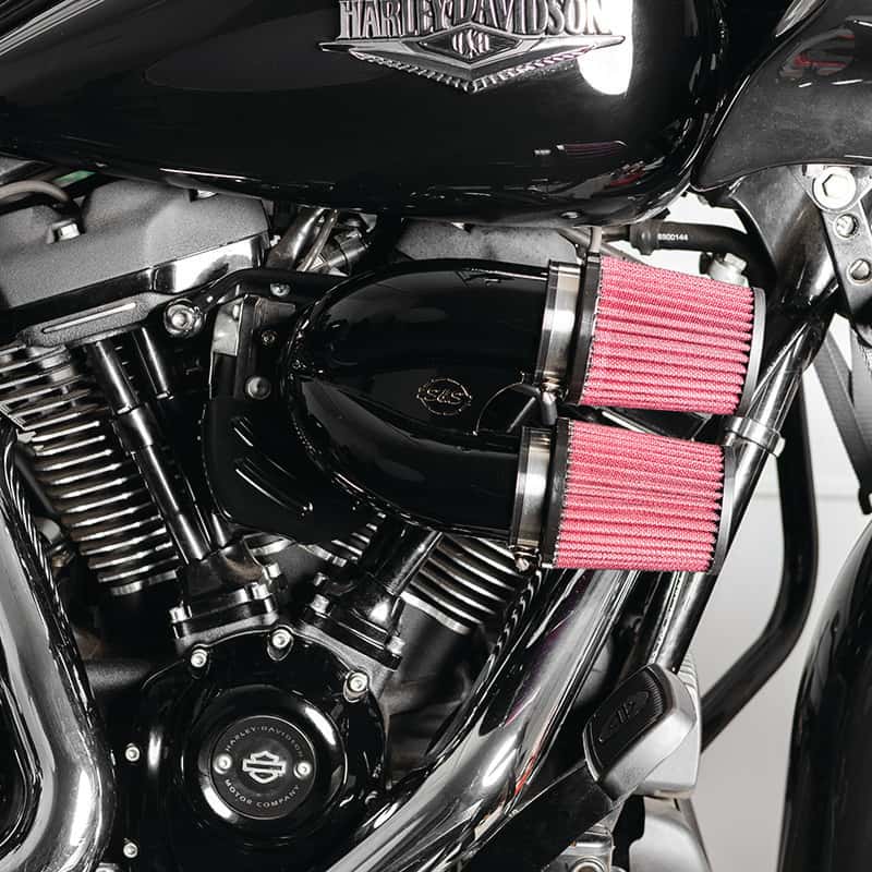 S&S Cycle — S&S Cycle 17-21 M8 Models Intake Runner Induction Kit - Gloss Black - view 2
