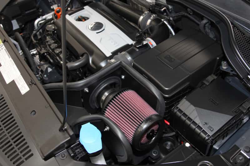 K&N Engineering — K&N 09-10 VW Passat/GLI/GTI 2.0L-L4 Typhoon Short Ram Intake
Performance Air Inta
Air Intake System - view 3