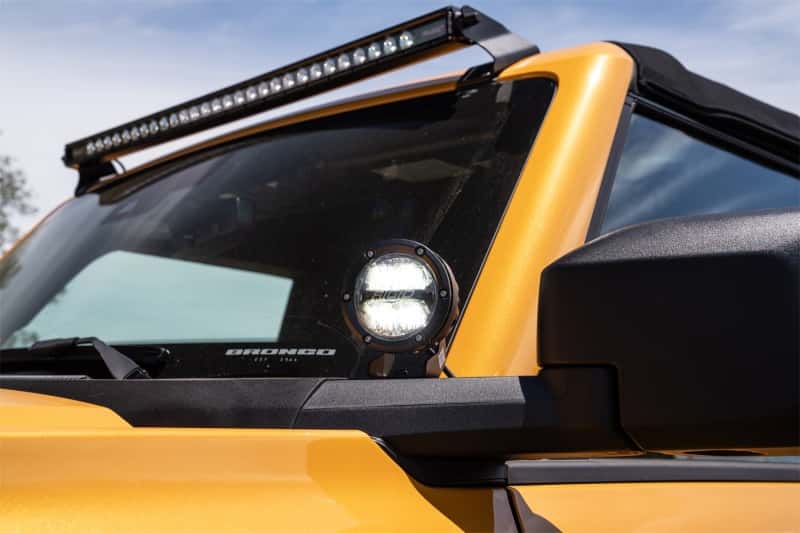 Ford Racing — Ford Racing 2021+ Ford Bronco Mirror Mounted 4in Rigid LED Lights Kit
Fog Light Assembly - view 9