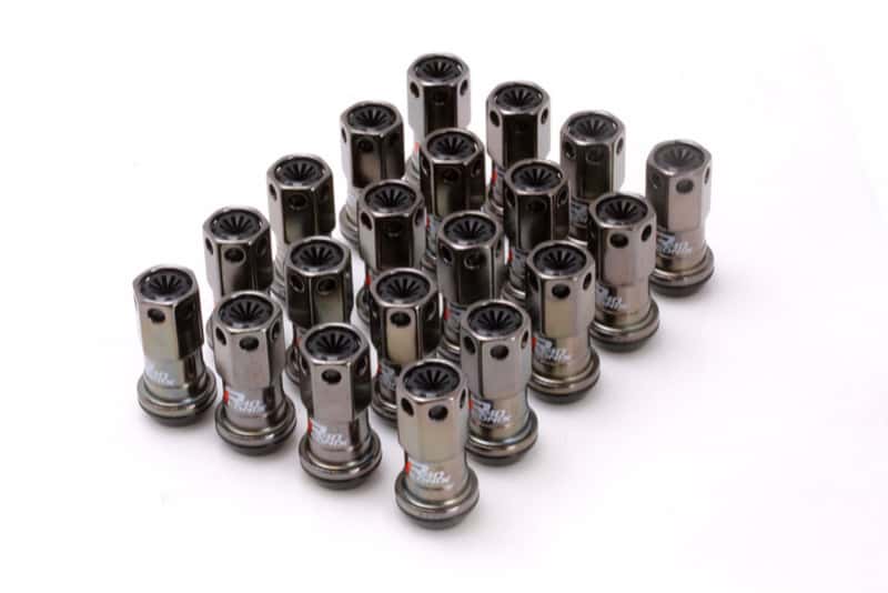 Project Kics — Project Kics 12X1.25 R40 Iconix Classical Lug Nuts w/ Black Plastic Cap - 20 - No Locks - view 1