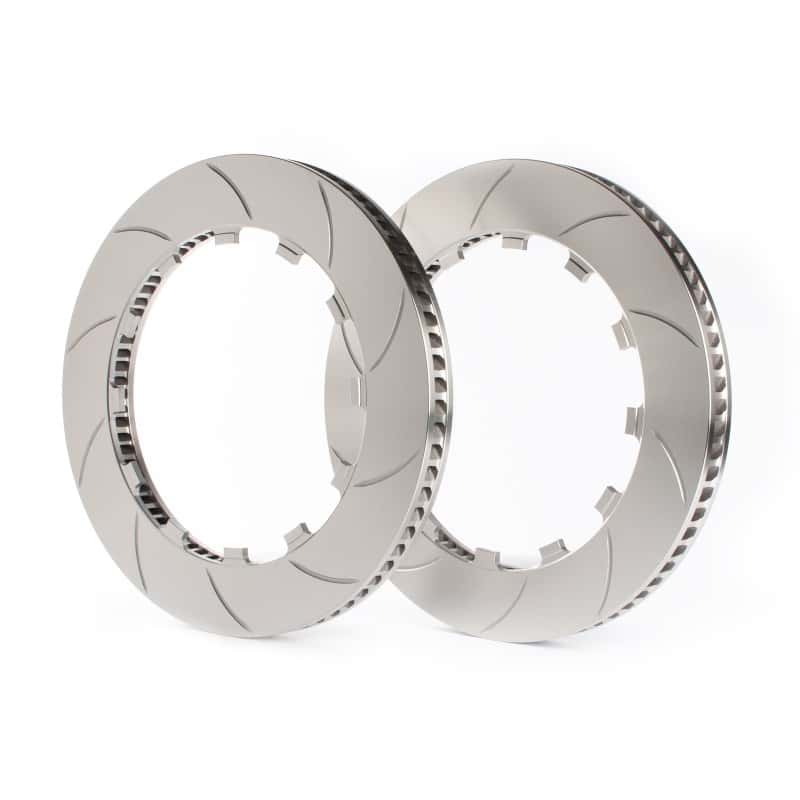 GiroDisc — GiroDisc Porsche 991 Cup/GT4 Clubsport Slotted Front Rings (For PFC/Porsche Hats) - view 2