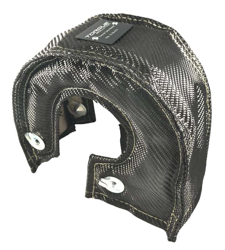 Torque Solution — Torque Solution Thermal Turbo Blanket (Carbon Fiber) Fits T4/GT35/GT35/GT40/GT45/GT/47/GT55 - view 2