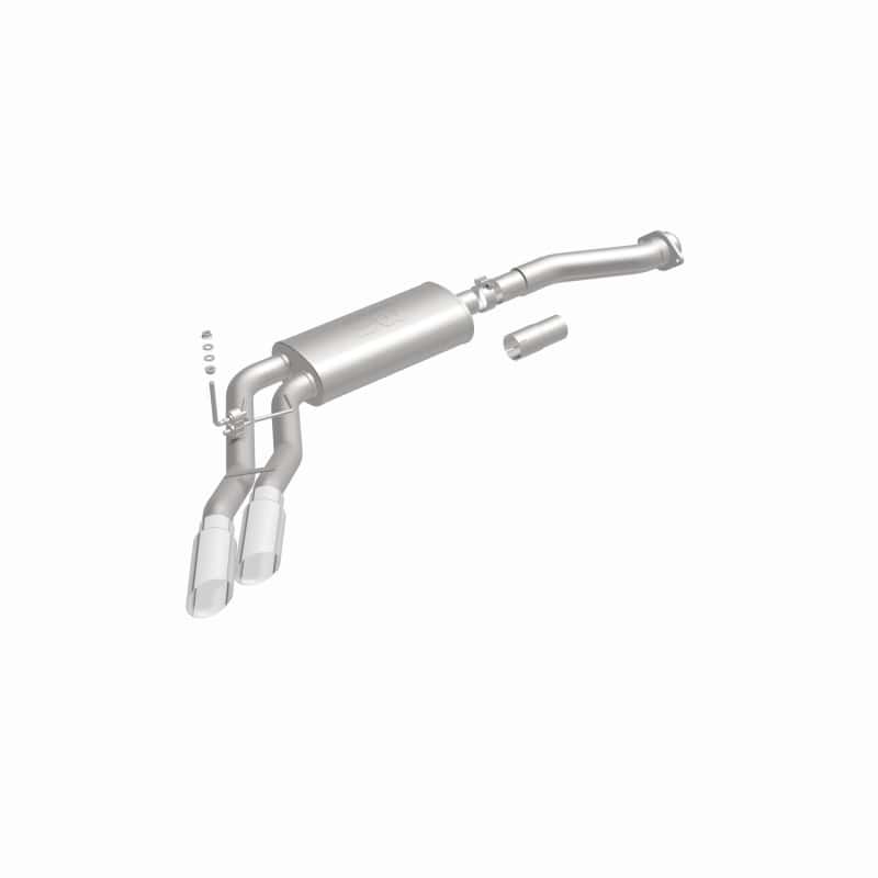 Magnaflow — MagnaFlow 11-13 Ford F-150 Pickup Dual Same Side Before P/S Rear Tire Stainless CatBack Perf Exhaust
Cat-Back - view 3