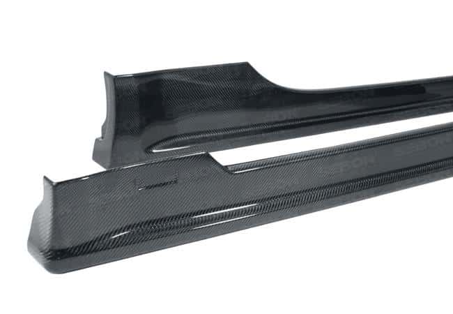 Seibon — Seibon 02-05 Nissan 350Z TT-Style Carbon Fiber Side Skirts - view 6