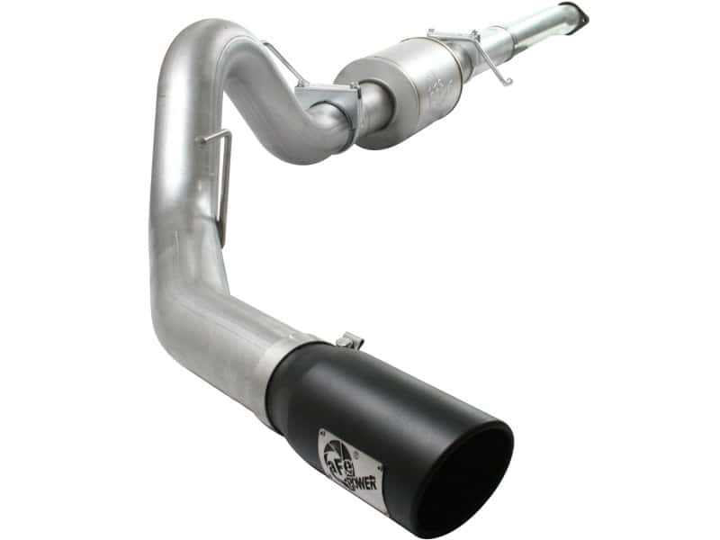 aFe — aFe Atlas Exhaust 4in Aluminized Cat-Back w/ 304 SS Black Tip 11-13 Ford F-150 EcoBoost V6 3.5L (tt)
Cat-Back Exhaust
ExhstSysKt - view 1