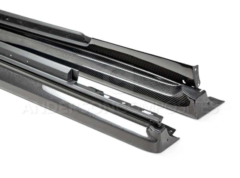 Anderson Composites — Anderson Composites 14-15 Chevrolet Camaro Type-Z28 Rockers - view 3