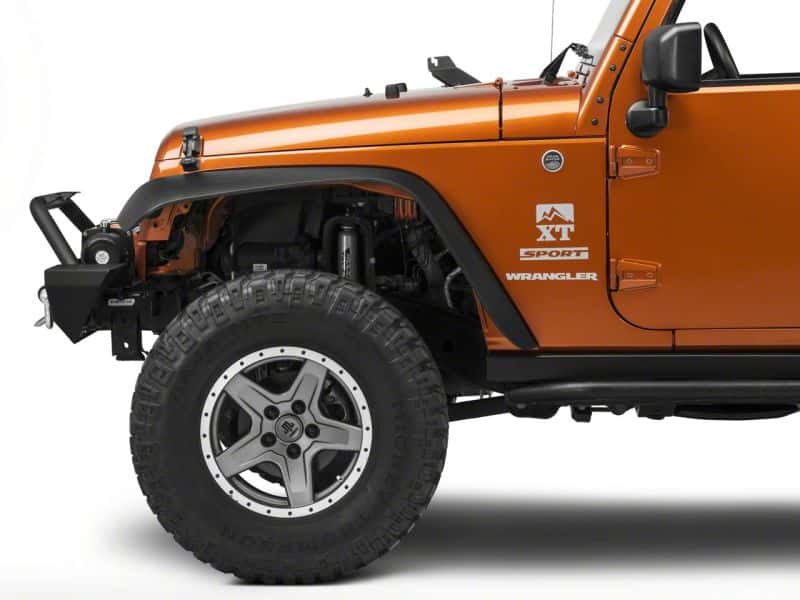 Raxiom — Raxiom 07-18 Jeep Wrangler JK 20-In Light Bar Hood Mounting Brackets
Mount - view 4