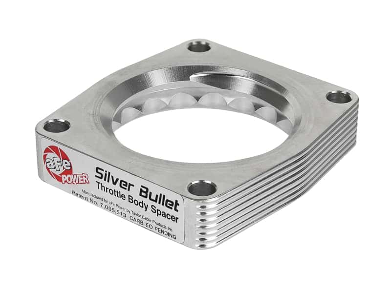 aFe — aFe Silver Bullet Throttle Body Spacer TBS 17-19 Nissan Patrol (Y61) I6-4.8L
Throttle Body Spacer - view 1