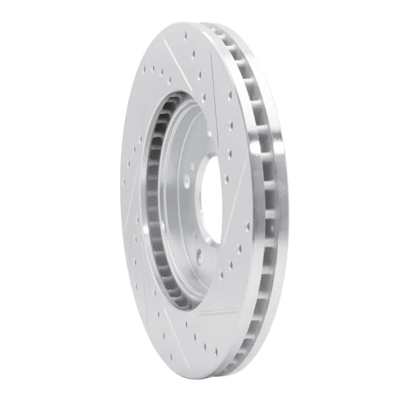 R1 Concepts — R1 91-96 Acura NSX Front Left Drilled & Slotted Silver Brake Rotor
R1 Brake Rotor Drill - view 4