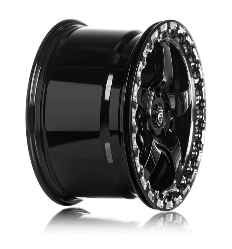 Forgestar — Forgestar D5 Beadlock 17x10 / 5x115 BP / ET00 / 5.5in BS Gloss Black Wheel - view 3
