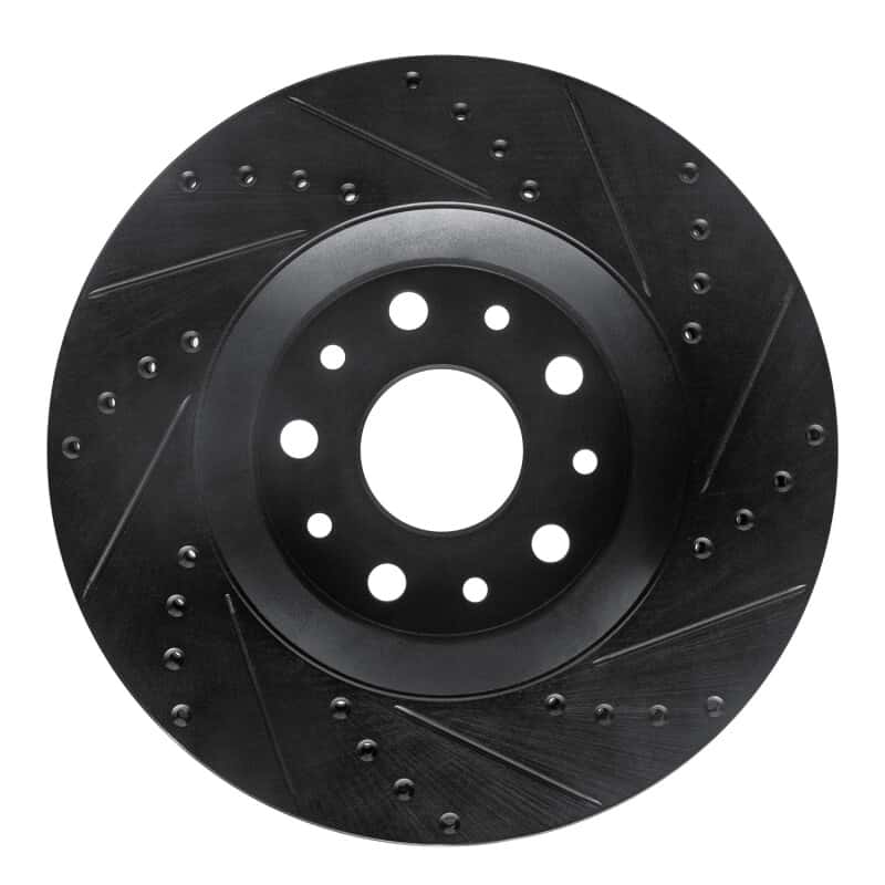 R1 Concepts — R1 2002-2018 Dodge Sprinter 2500 Rear Left Drilled & Slotted Black Brake Rotor
R1 Brake Rotor Drill - view 5