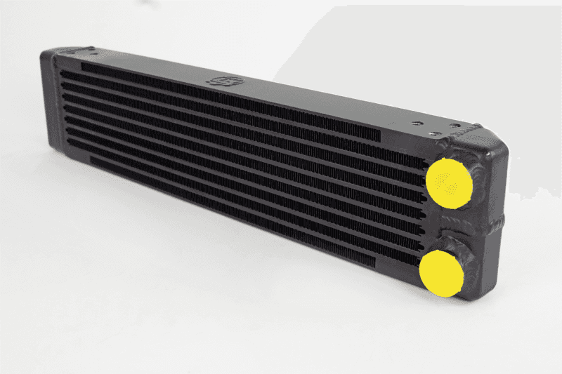 CSF — CSF Universal Dual-Pass Oil Cooler - M22 x 1.5 Connections 22x4.75x2.16
CSF Oil Cooler - view 2