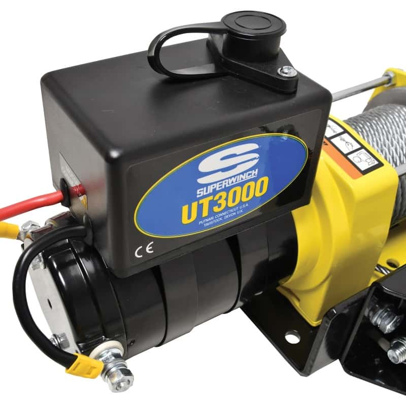 Superwinch — Superwinch 3000 LBS 12V DC 3/16in x 40ft Steel Rope UT3000 Winch
Winch - view 5
