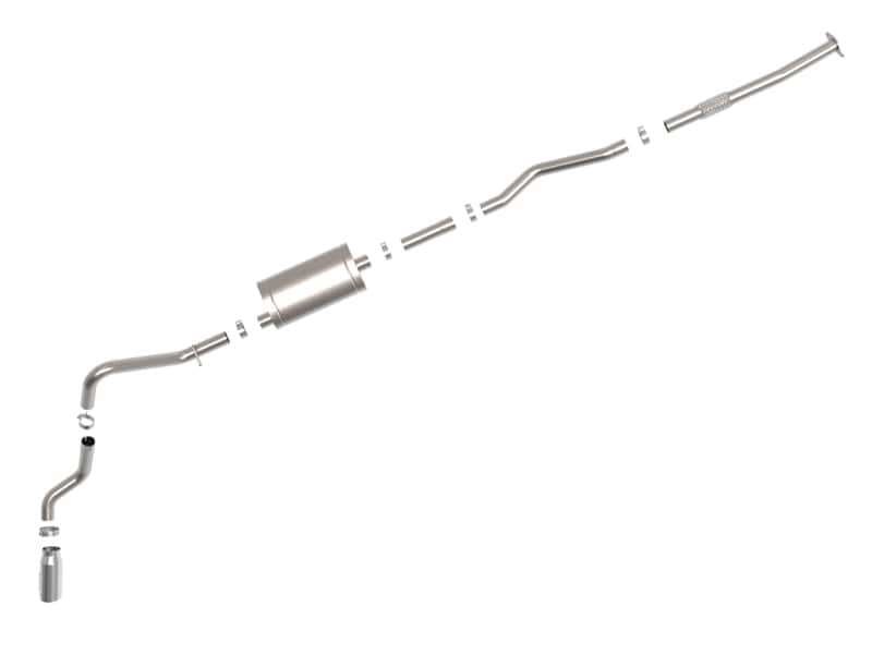 aFe — aFe Apollo GT Series 19-20 GM 1500 2.7L (t) 409 SS CB Exhaust System w/Polished Tip
Cat-Back Exhaust - view 4
