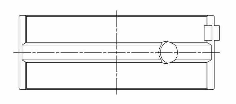 ACL — ACL Toyota 4AGE/4AGZE (1.6L) Standard Size High Performance Main Bearing Set - view 4