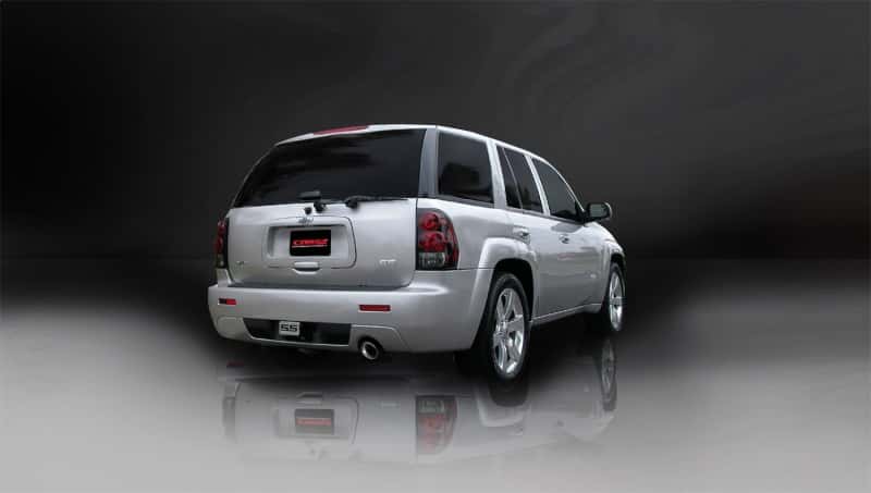 CORSA Performance — Corsa 2006-2008 Chevrolet Trailblazer SS 6.0L V8 Polished Sport Cat-Back Exhaust
Exhaust - view 6