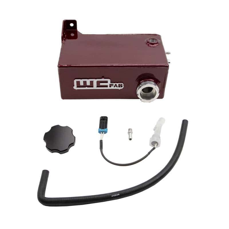 Wehrli — Wehrli 11-16 Chevrolet 6.6L LML Duramax OEM Placement Coolant Tank Kit - Bengal Silver
Coolnt Tnk 11-16 BS - view 2