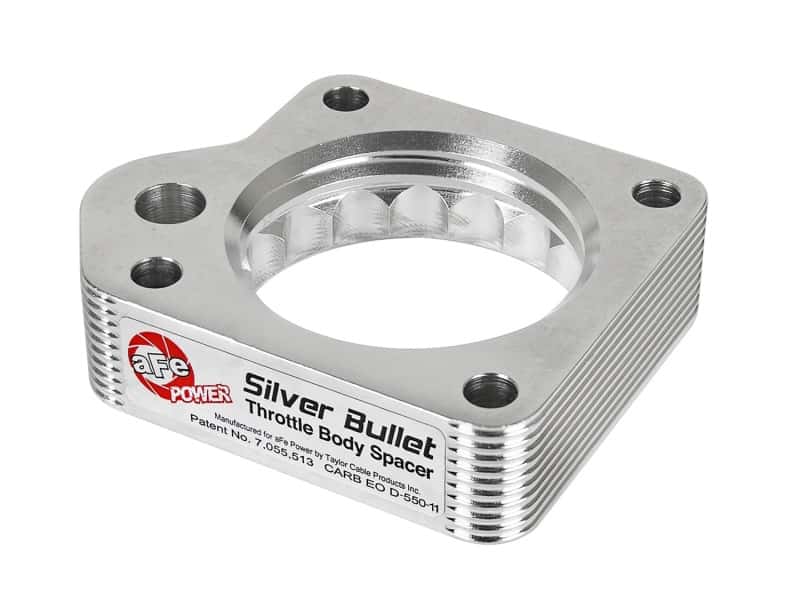 aFe — aFe Silver Bullet Throttle Body Spacers TBS Ford Ranger/Explorer 90-01 V6-4.0L (Excluding SOHC)
Throttle Body Spacer
TBdySpacer - view 1