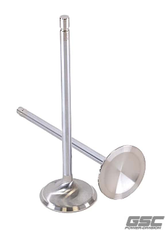 GSC Power Division — GSC P-D Toyota G16E-GTS 32.8mm Head (STD) 113.7mm Long Chrome Polished Intake Valve - Single - view 1