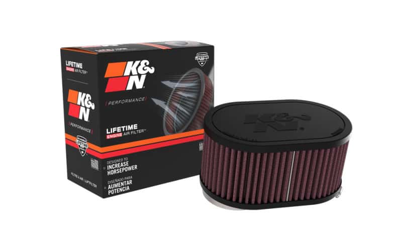 K&N Engineering — K&N 2-1/8in DUAL FLG 6-1/4 X 4inOD 3inH Universal Clamp-On Air Filter
Clamp-on Air Filter - view 5