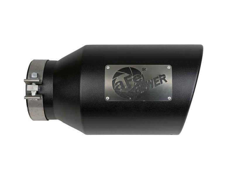 aFe — aFe Power Universal 5in Inlet 8in Outlet MACH Force-XP Clamp-On Exhaust Tip - Black
Exhaust Tip Black - view 2