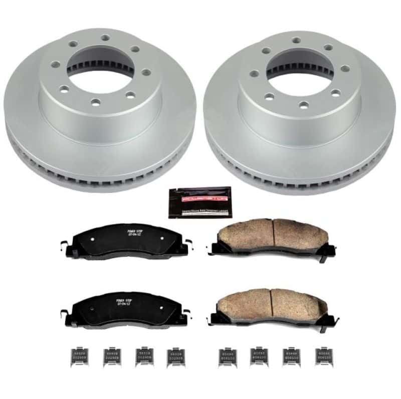 PowerStop — Power Stop 11-18 Ram 3500 Front Z17 Coated Brake Kit - view 1