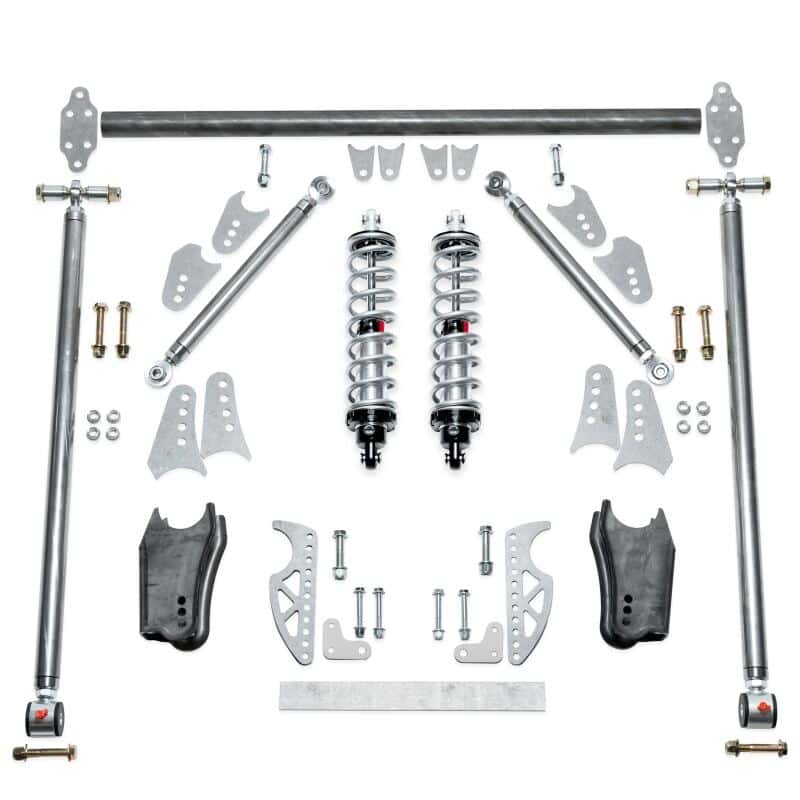 QA1 — QA1 HD Pro Rear Triangulated 4-Link Kit - Front Mount Single Adj Coilovers
Triangulated 4-Link - view 1
