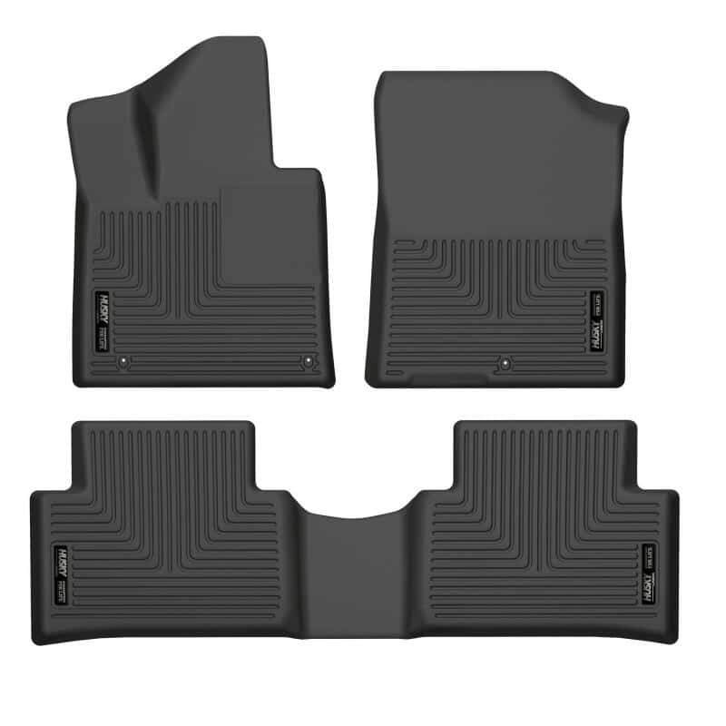 Husky Liners — Husky Liners 21-22 Kia Sorento WeatherBeater Front & 2nd Seat Floor Liners - Black
Weatherbeater Series
Floor Liners - view 1