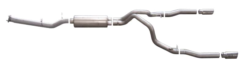Gibson — Gibson 07-10 Chevrolet Silverado 2500 HD LT 6.0L 2.25in Cat-Back Dual Split Exhaust - Stainless
Truck/Suv - view 1