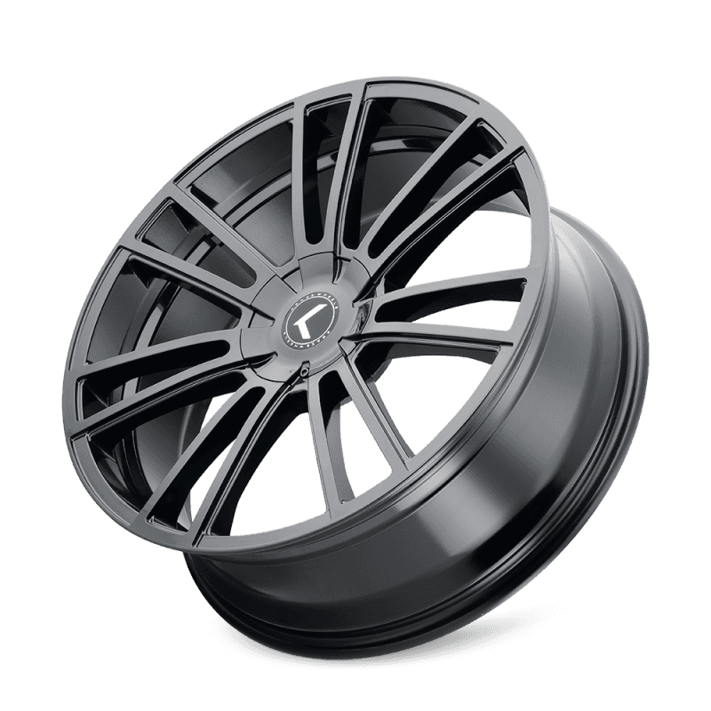 Kraze Wheels — Kraze KR183 Spectra 22x8.5 / 5x108/114.3 BP / 38mm Offset / 72.62mm Hub Gloss Black Wheel
KRAZE KR183 - view 3