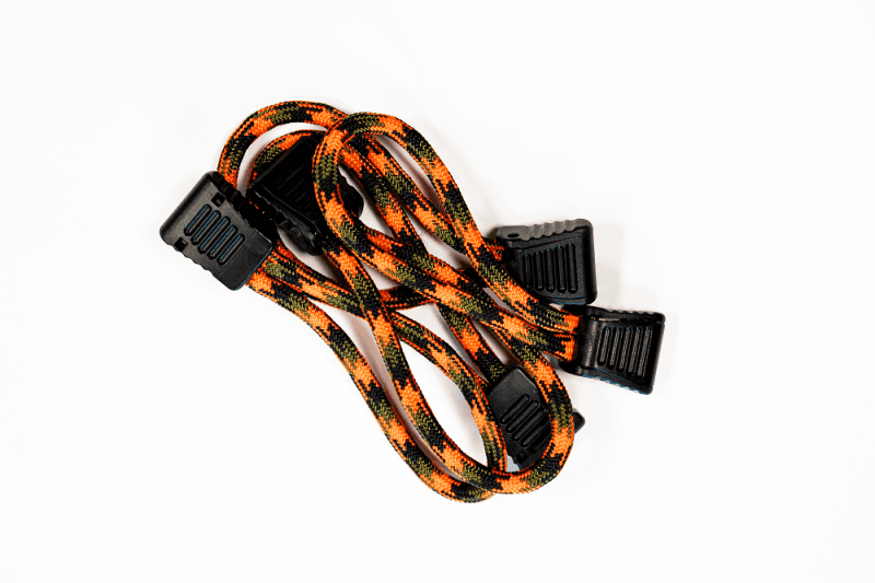 Fishbone Offroad — Fishbone Offroad Paracord Zipper Pulls 5 Pcs Orange Camo - view 2