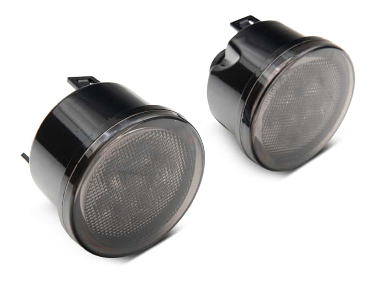 Raxiom — Raxiom 07-18 Jeep Wrangler JK Axial Series LED Amber Turn Signals (Smoked)
Lights - view 4