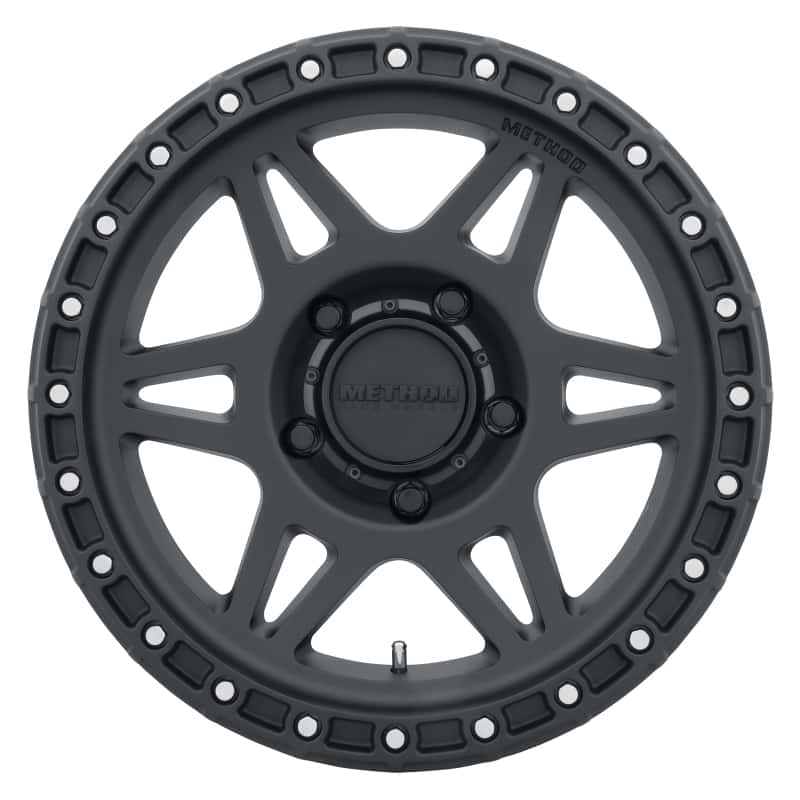 Method Wheels — Method MR312 17x8.5 0mm Offset 5x150 110.5mm CB Matte Black Wheel - view 2