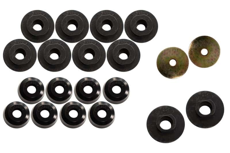 Fishbone Offroad — Fishbone Offroad 08-18 Ford F-250 - Black Polyurethane Body Mount Kit - view 4