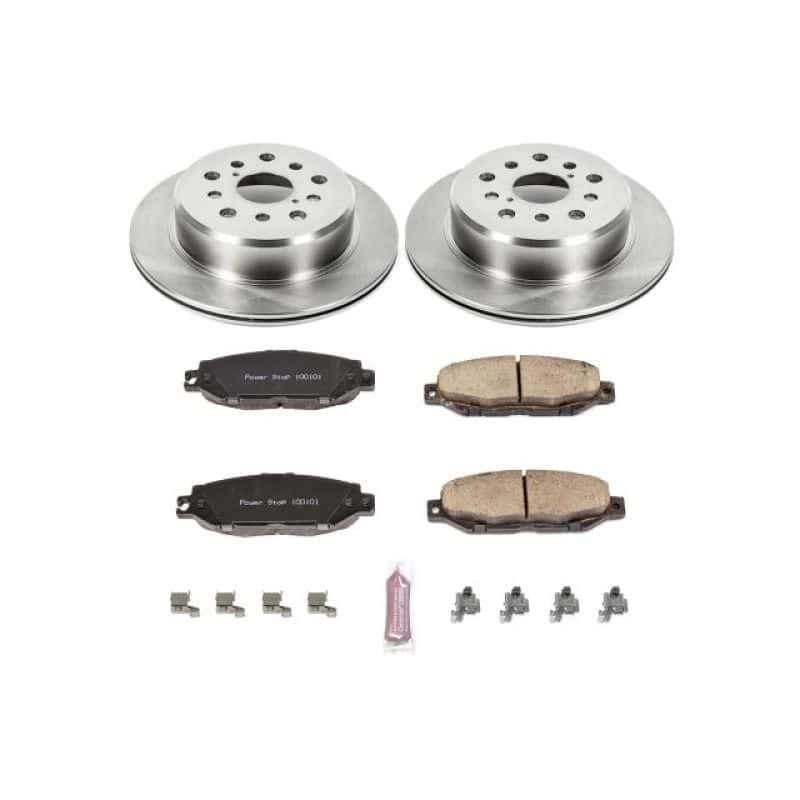 PowerStop — Power Stop 99-00 Lexus SC300 Rear Autospecialty Brake Kit - view 1