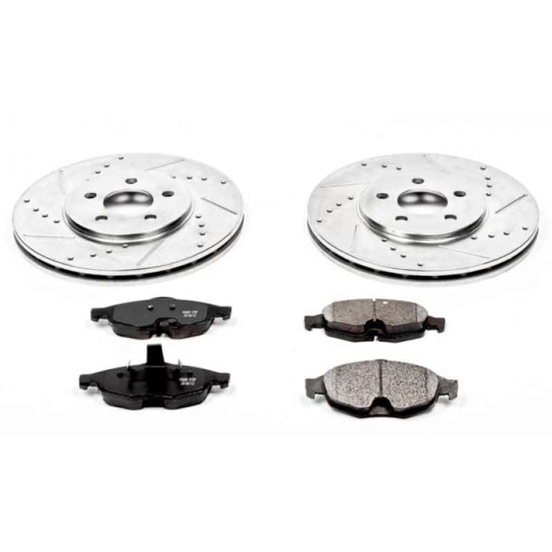PowerStop — Power Stop 01-06 Chrysler Sebring Front Z23 Evolution Sport Brake Kit - view 1