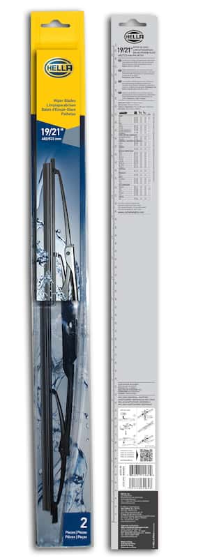 Hella — Hella Standard Wiper Blade 19in/21in - Pair
WIPER BLADE 19/21 '' - view 9