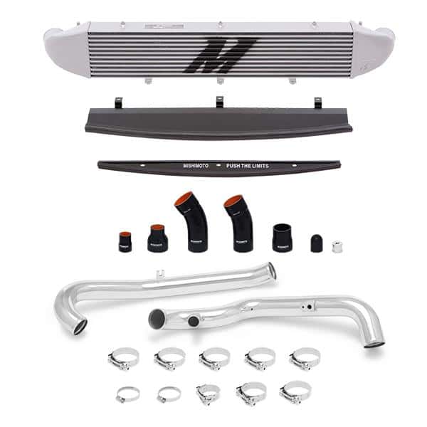 Mishimoto — Mishimoto 2014-2016 Ford Fiesta ST 1.6L Front Mount Intercooler (Silver) Kit w/ Pipes (Silver) - view 6