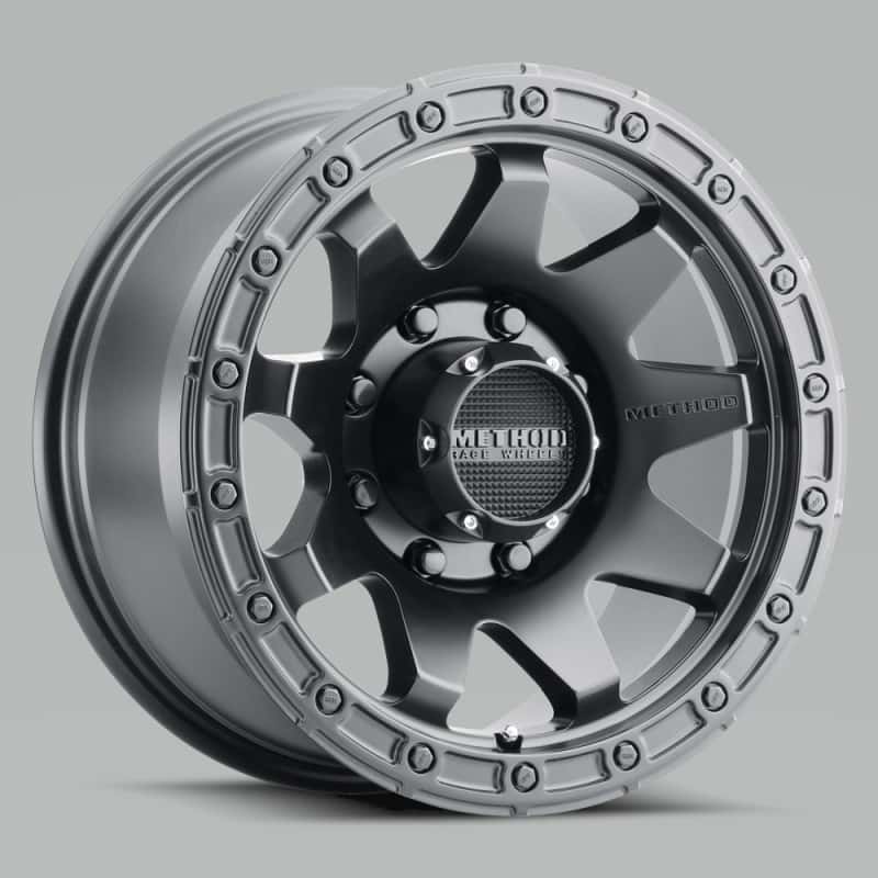 Method Wheels — Method MR317 20x9 +18mm Offset 8x180 130.81mm CB Matte Black Wheel - view 2
