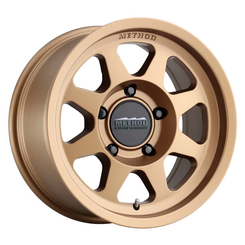 Method Wheels — Method MR701 17x8.5 0mm Offset 5x5 71.5mm CB Method Bronze Wheel - view 2