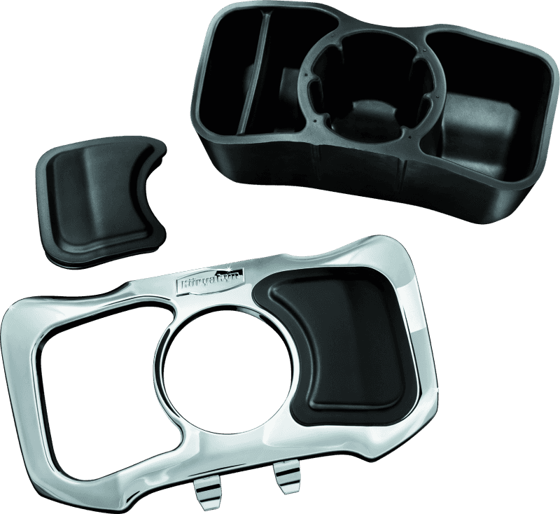 Kuryakyn — Kuryakyn Glove Box Cubby For 12-17 GL1800 Chrome - view 1