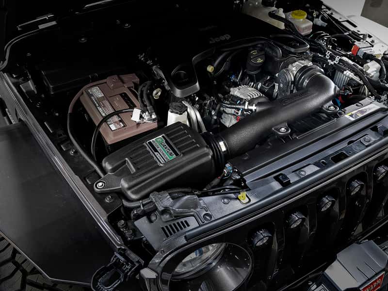 aFe — aFe Quantum Pro 5R Cold Air Intake System 18-19 Jeep Wrangler (JL) V6-3.6L
QUANTUM Intake - view 7
