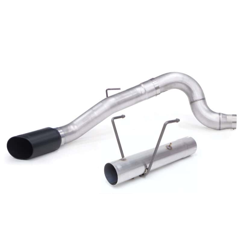Banks Power — Banks Power 13-18 Dodge RAM Monster Exhaust 5.0in. Single 6.7L CCLB w/ SideKick S/S Black Tip
Performance Exhausts
Monster Exhaust - view 1
