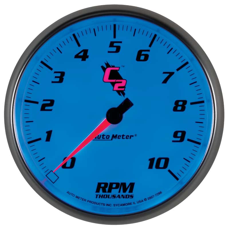 AutoMeter — Autometer C2 5 inch 10000 RPM In-Dash Tachometer
GA TACH 5" 10K C2 - view 9